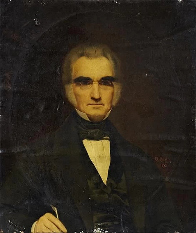 Charles Joshua Chaplin - Ritratto di gentiluomo occhialuto